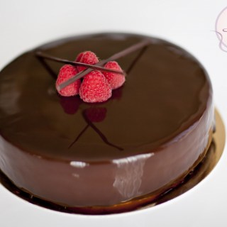 Торт "Малина в шоколаде" 